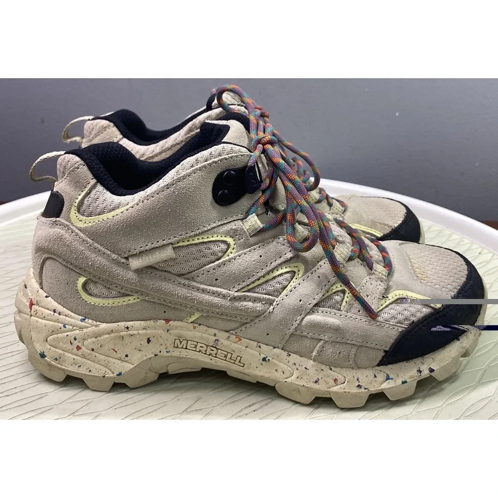 Merrell Moab Girls/Womens 2 Waterproof Confetti Cake Hiking Boots‎ 3.5/5.5 Wom.
